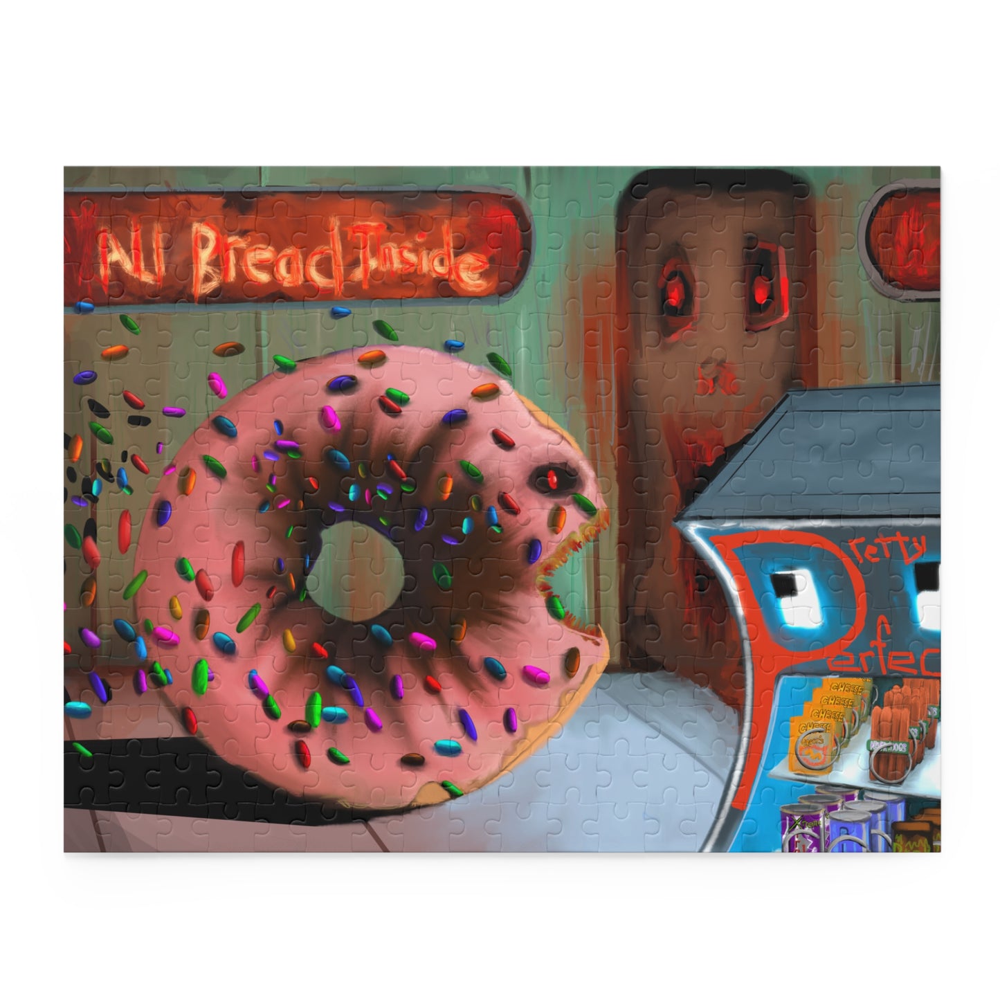 Baaad Donut! Puzzle (120, 252, 500-Piece)