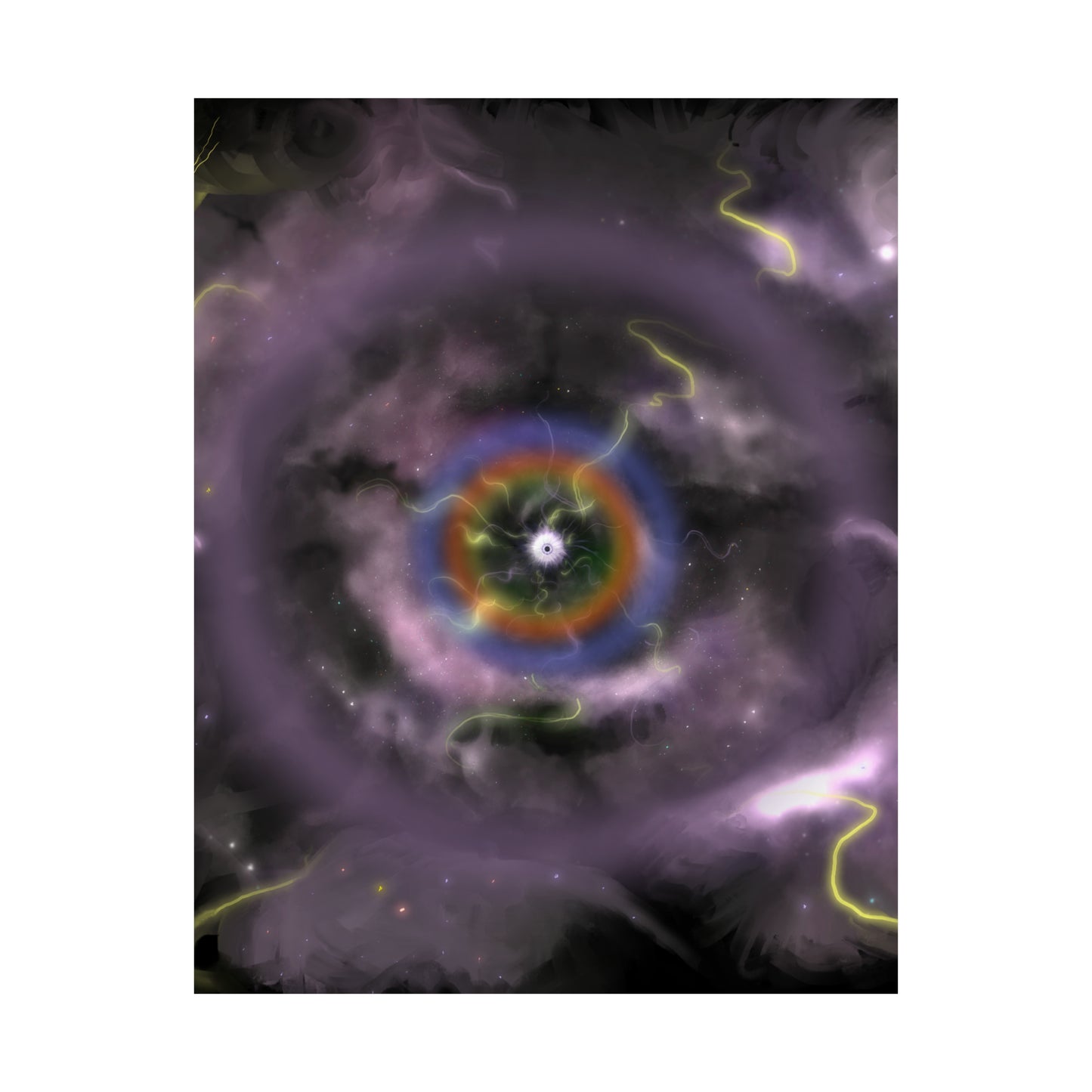Eye of the Nebula Premium Matte Vertical Poster