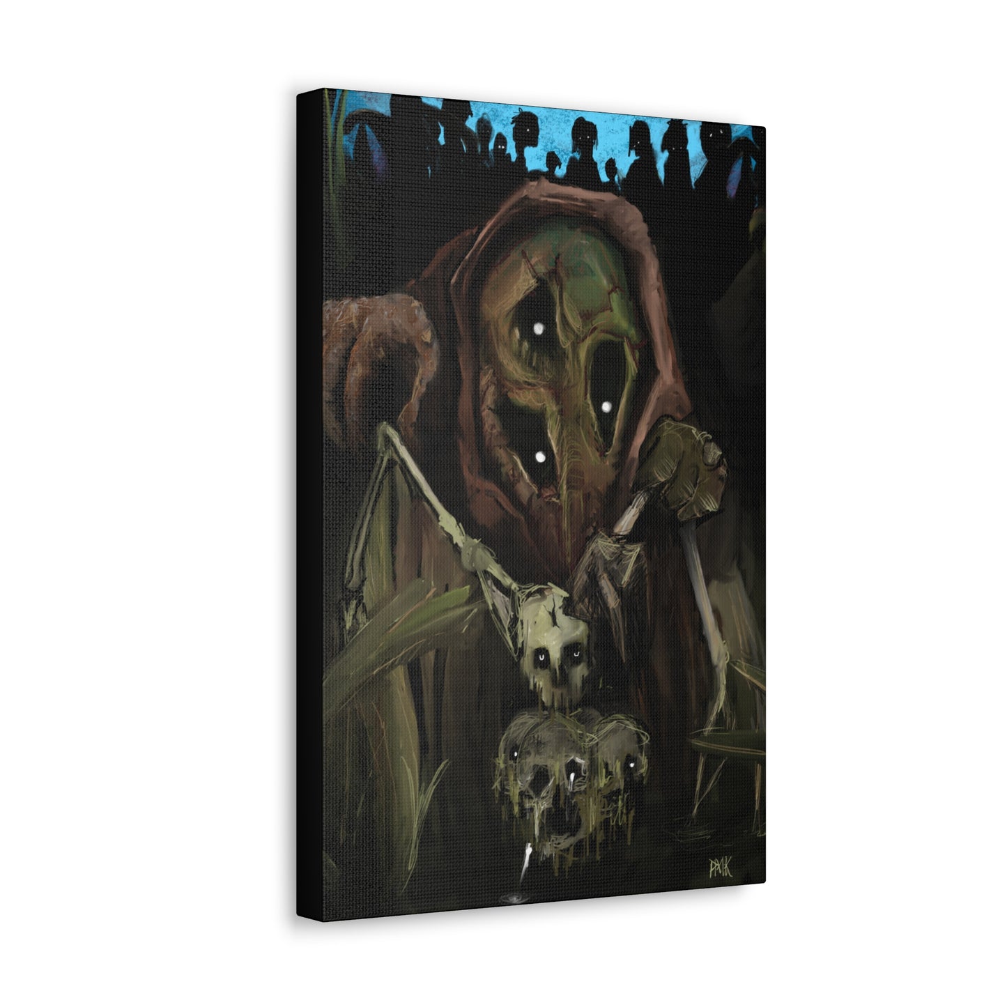 Bad Souls Become Good Puppets Canvas Gallery Wrap