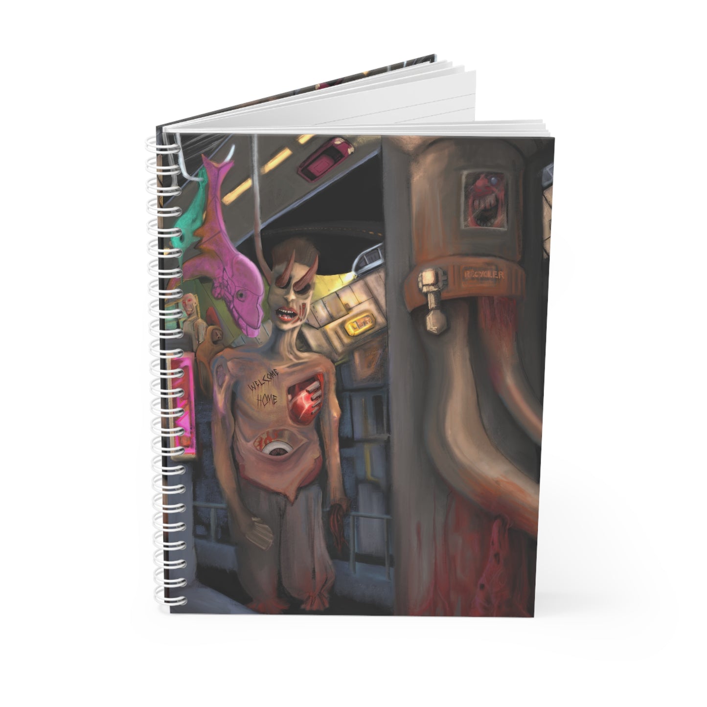 Welcome Home Spiral Notebook