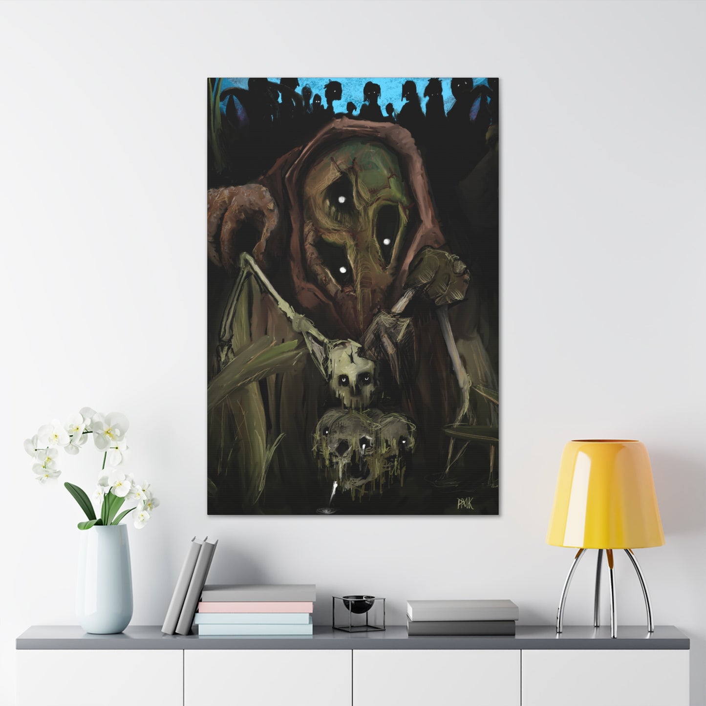 Bad Souls Become Good Puppets Canvas Gallery Wrap