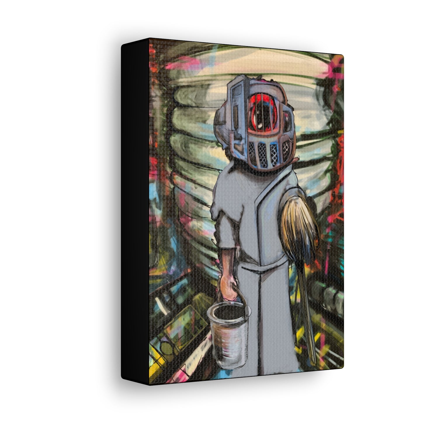 Space Janitor Canvas Gallery Wrap