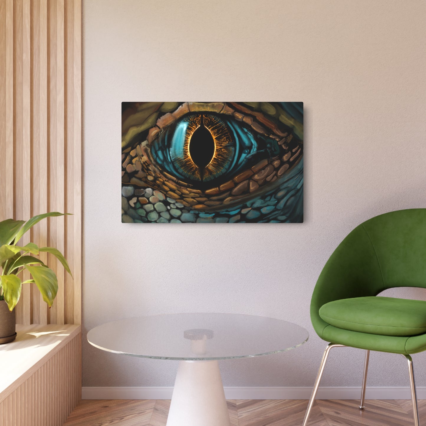 Ancient Eye Metal Art Sign