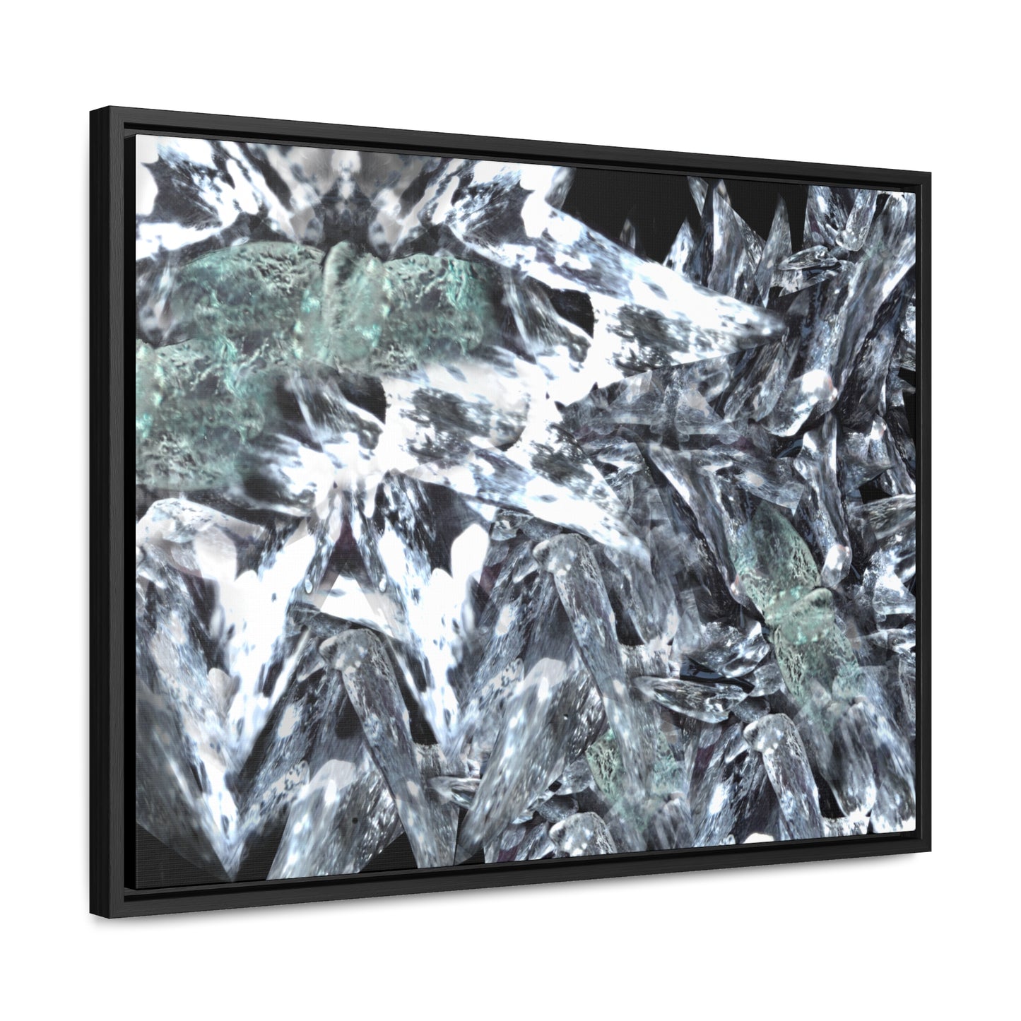 Crystallized Gallery Canvas Wraps with Horizontal Frame