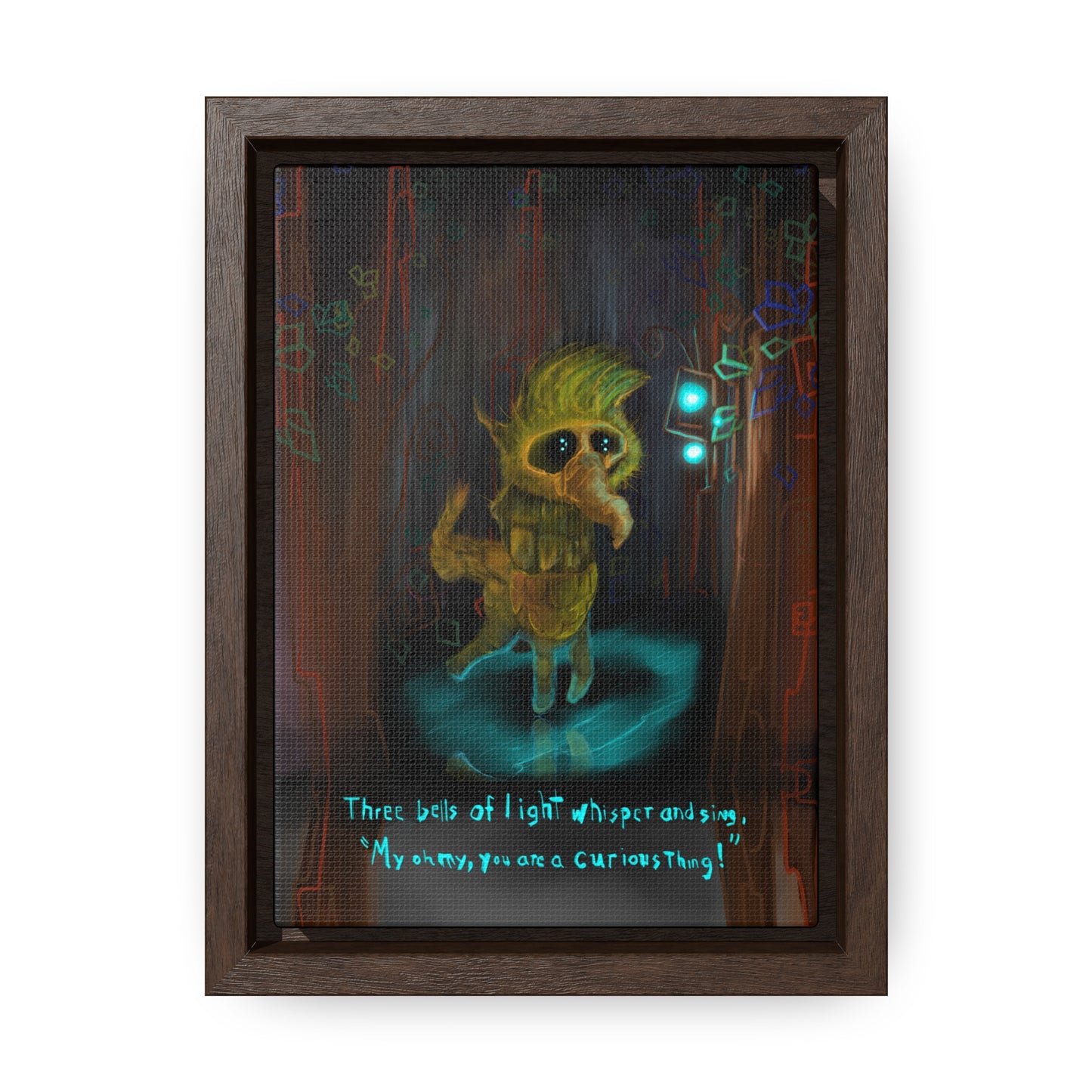 Storybook Page Gallery Canvas Wraps Vertical Frame