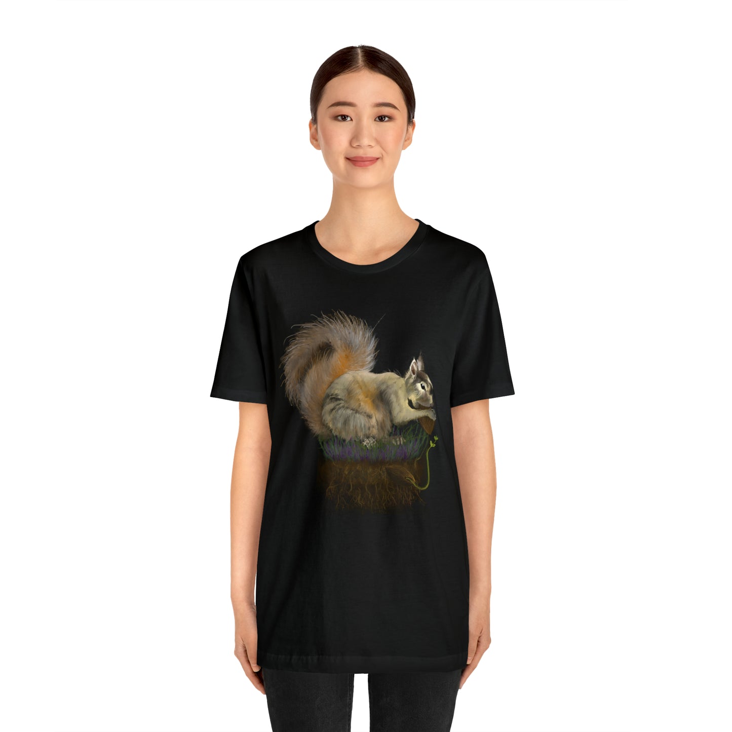 Fluffy Tree Planter Unisex Jersey Short Sleeve Tee