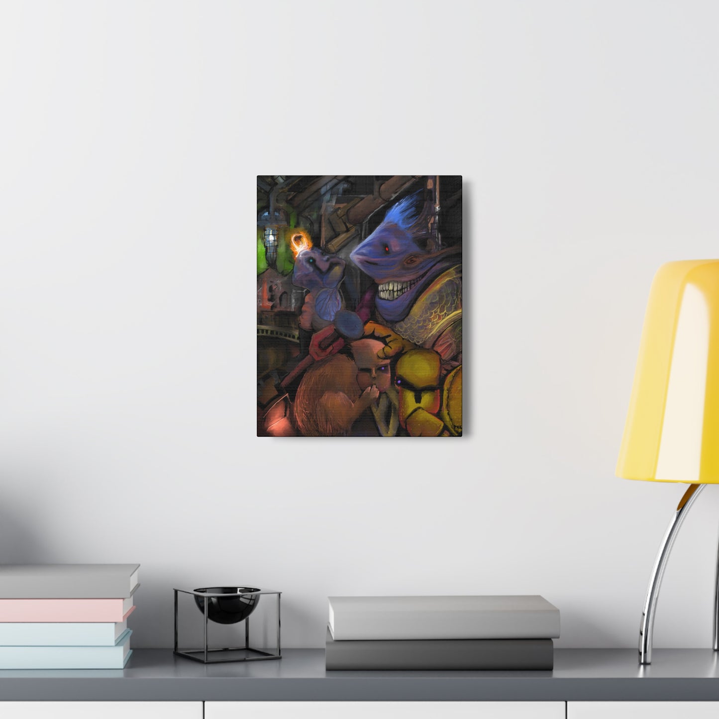 Scrutinized For Aberrations Canvas Gallery Wrap