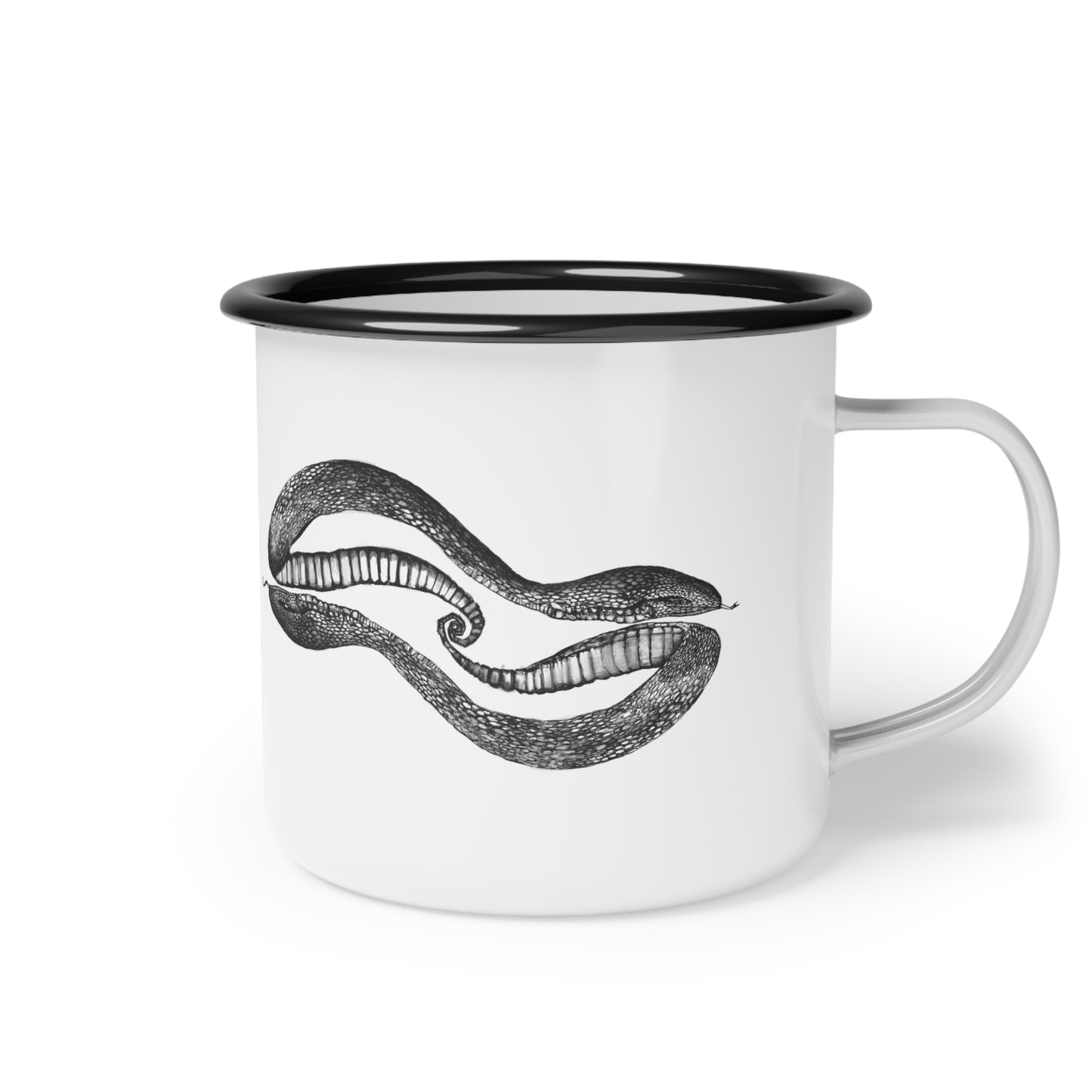 Snake Duo Enamel Camp Cup