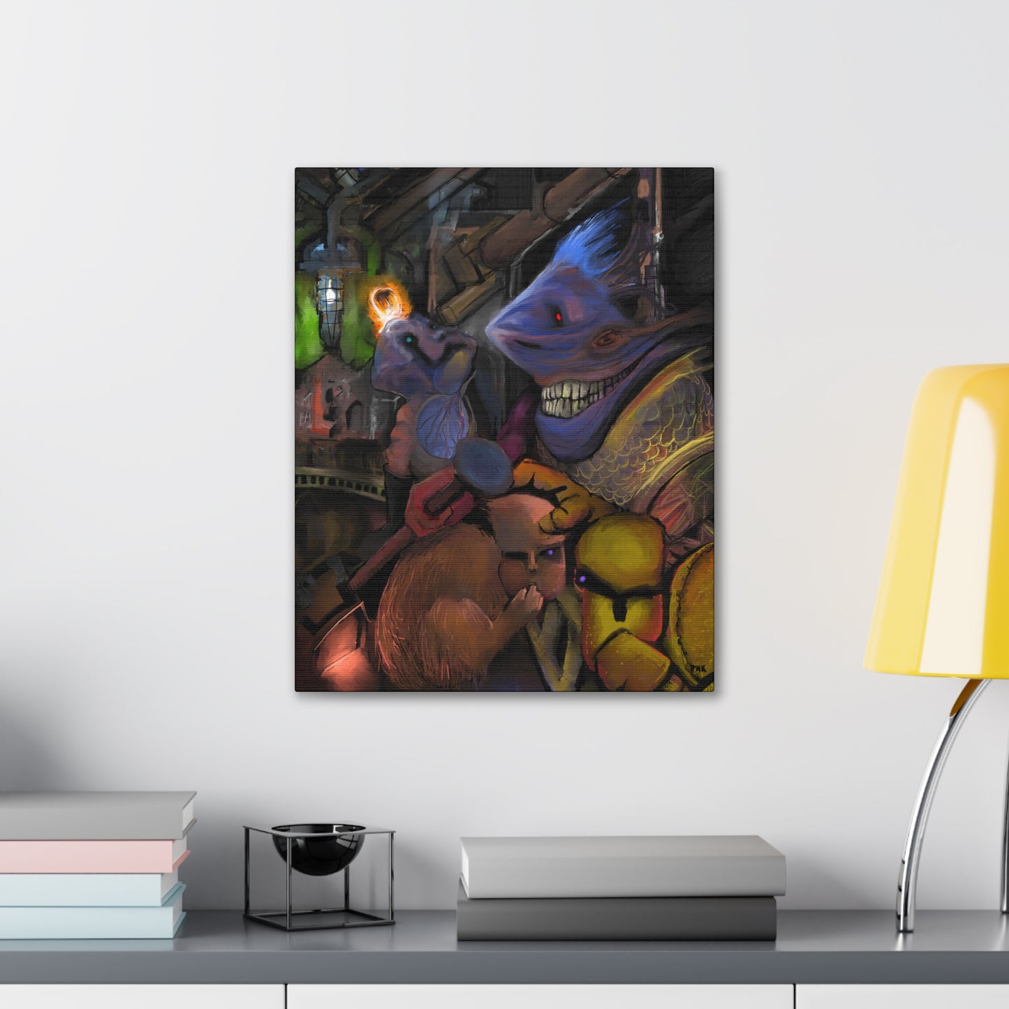 Scrutinized For Aberrations Canvas Gallery Wrap