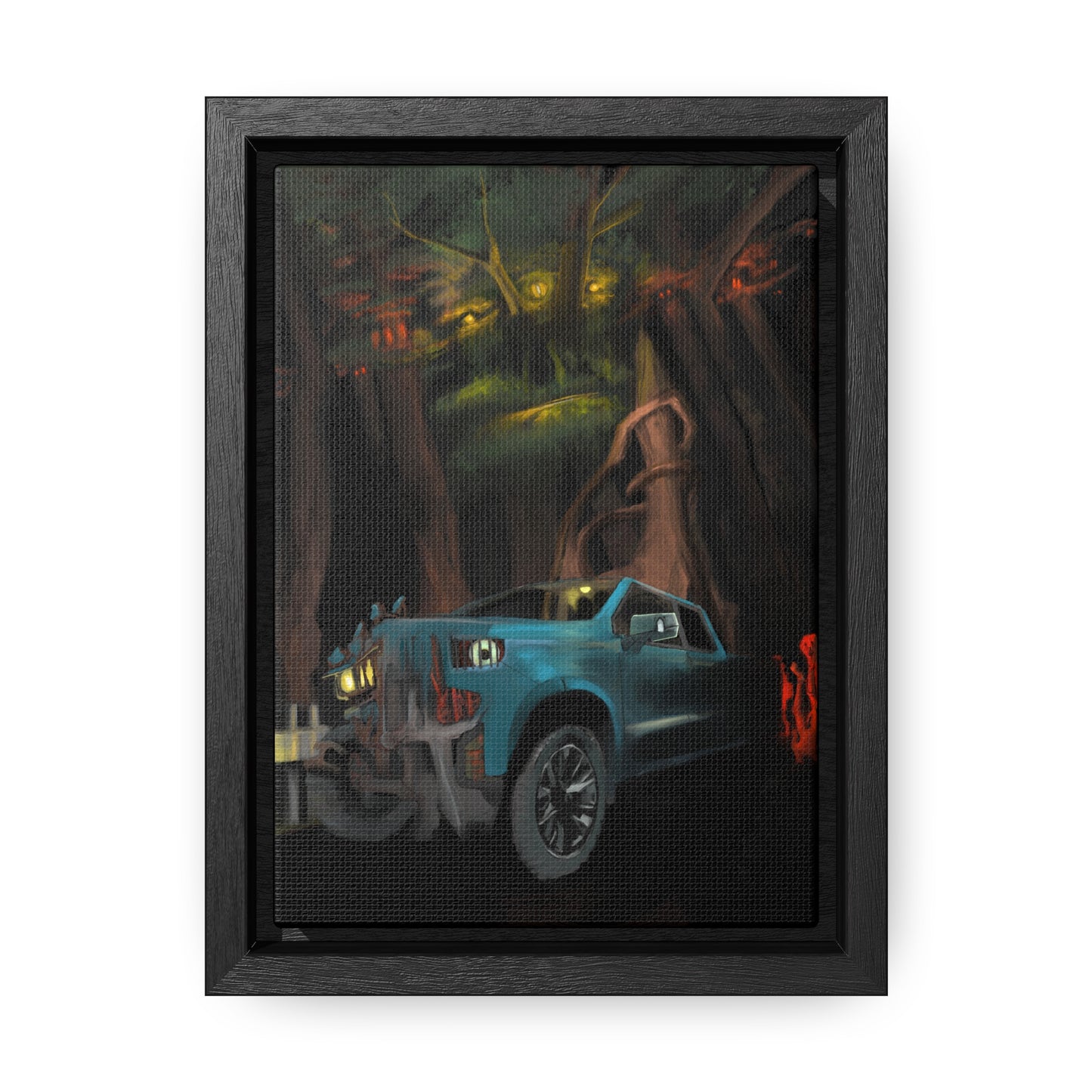 Breakdown Gallery Canvas Wrap with Vertical Frame