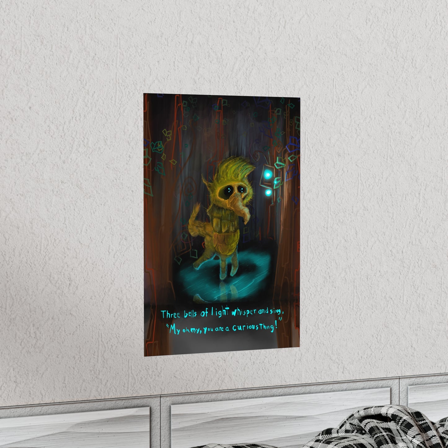 Storybook Page Premium Matte Vertical Poster