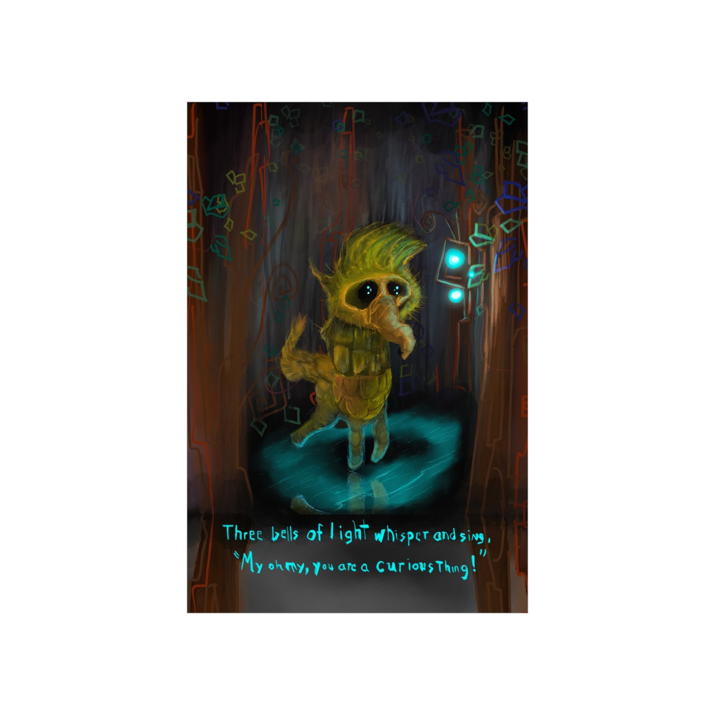 Storybook Page Premium Matte Vertical Poster