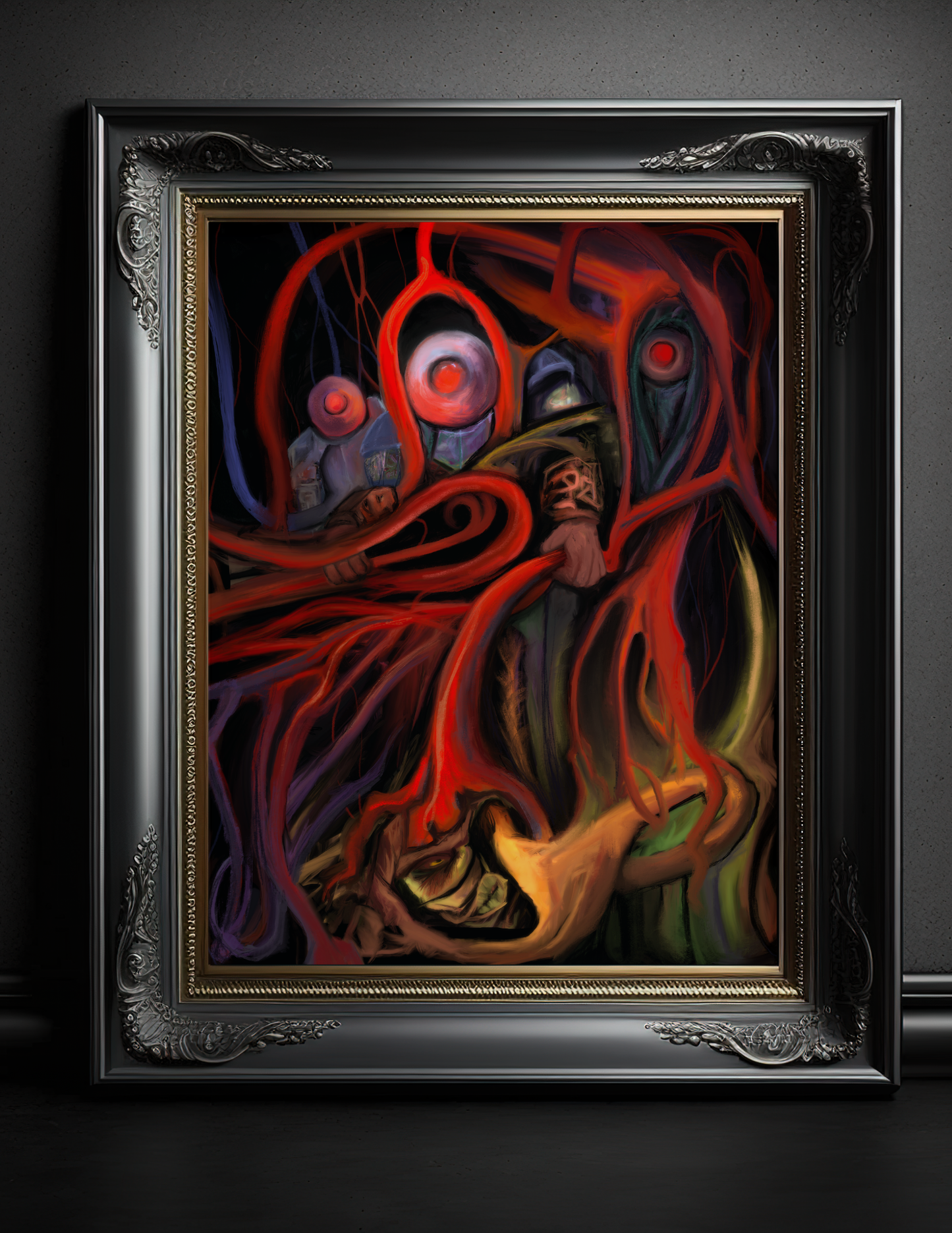Blood Vessel Harvesters Art Print