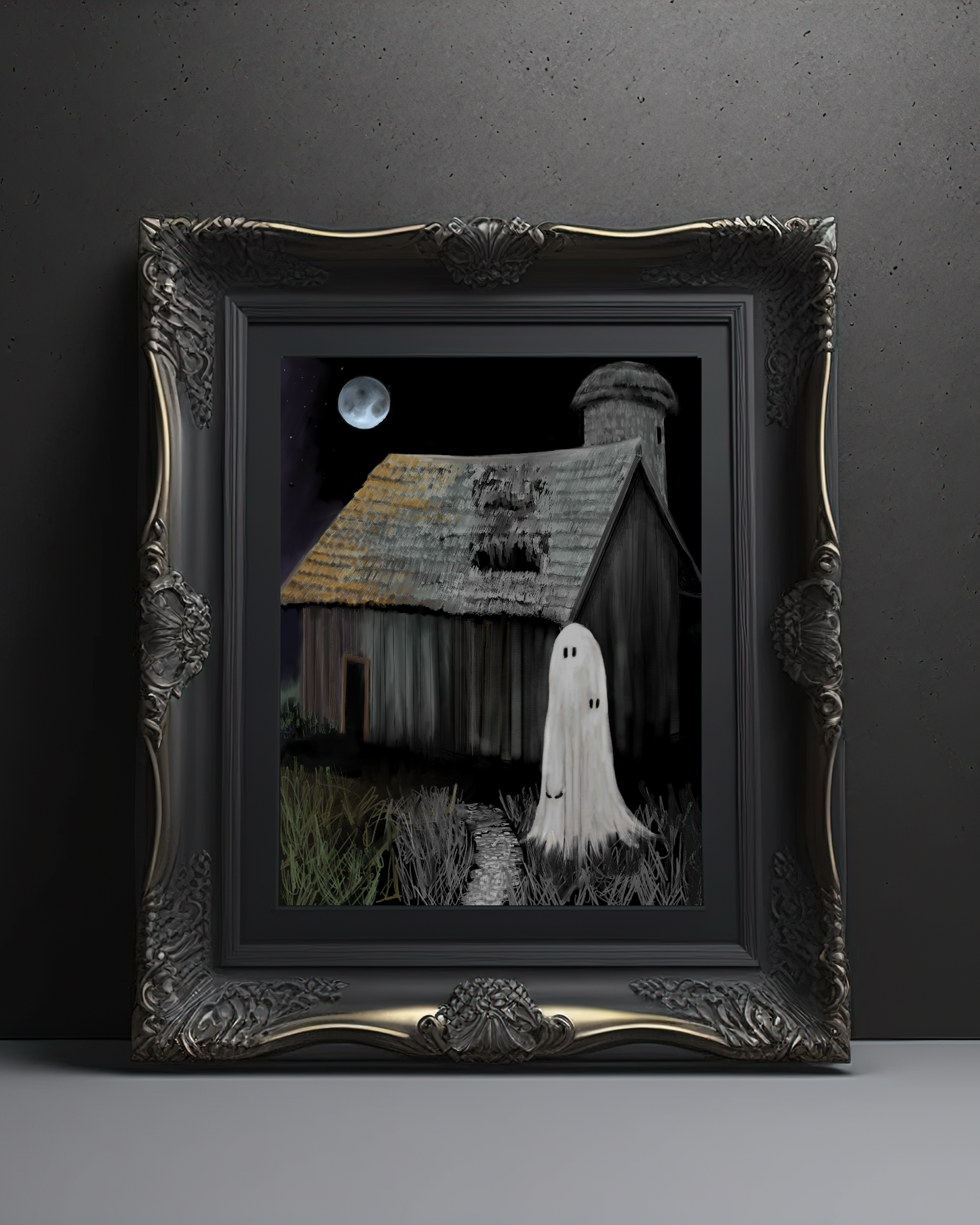 Haunted Barn Art Print