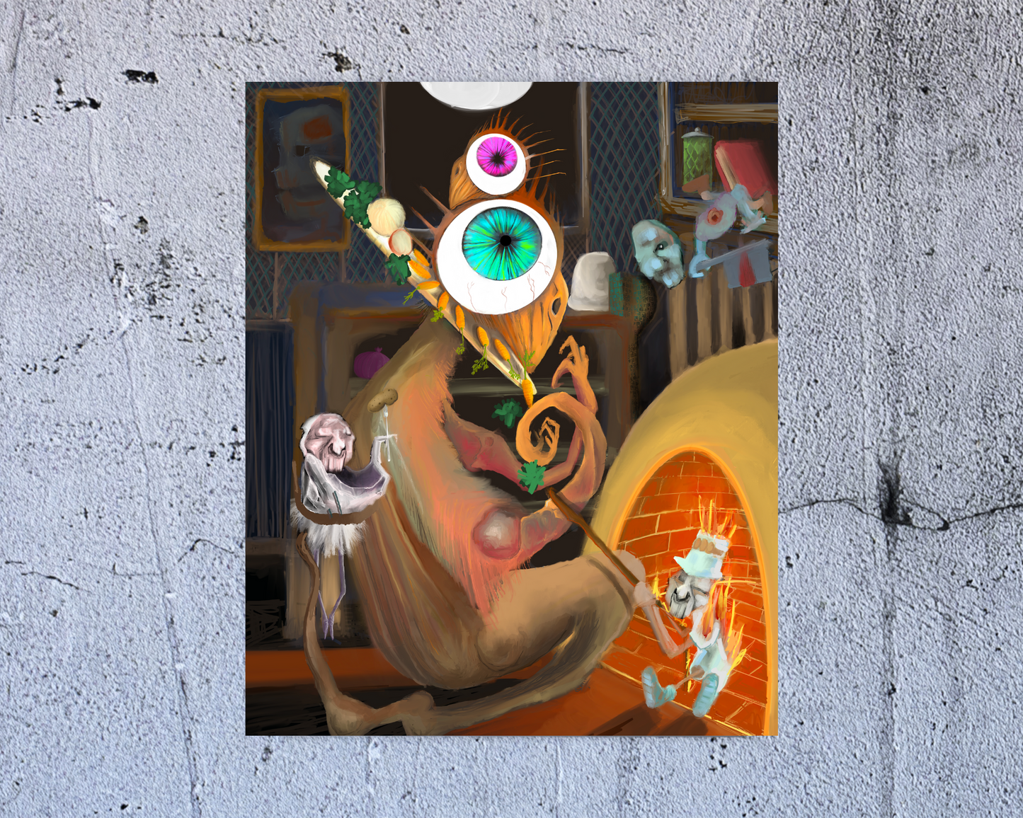 Bird Banquet Art Print