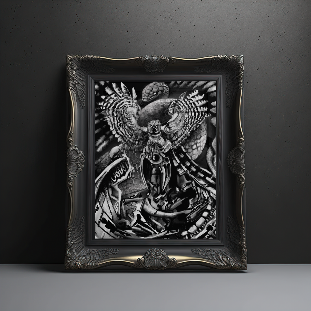 Shadows In A Dreamscape Art Print