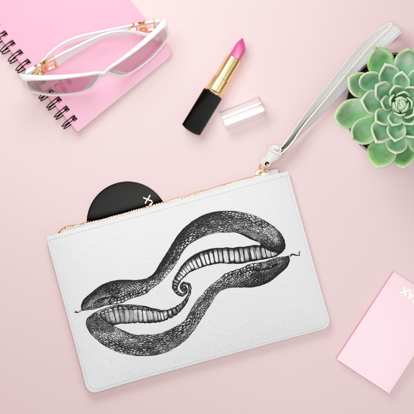 Snake Duo Clutch Bag