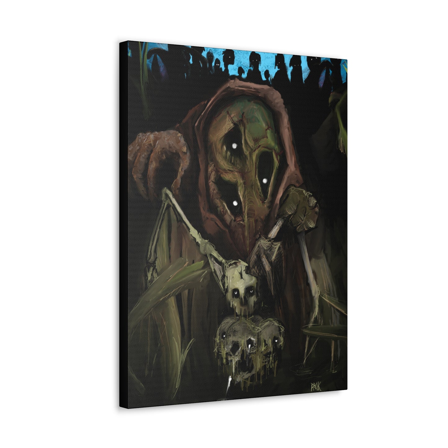 Bad Souls Become Good Puppets Canvas Gallery Wrap