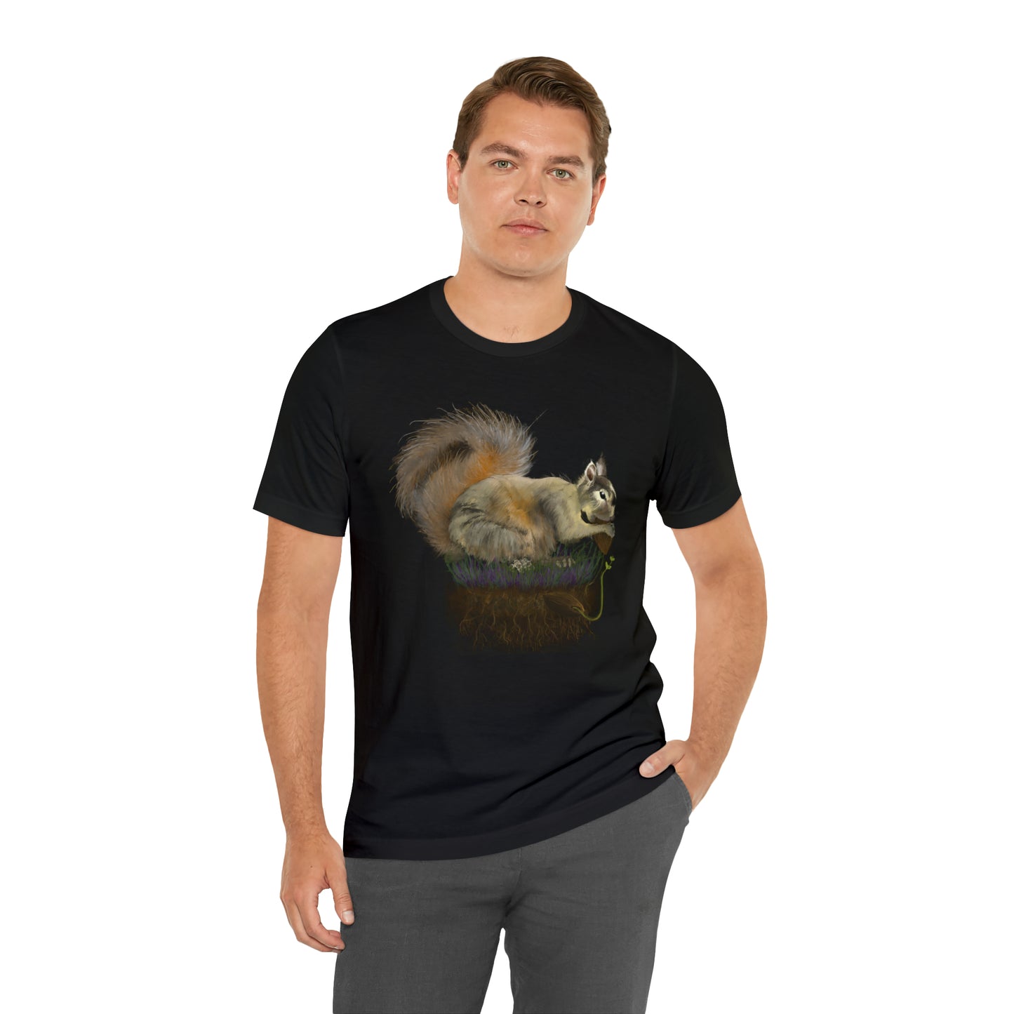 Fluffy Tree Planter Unisex Jersey Short Sleeve Tee