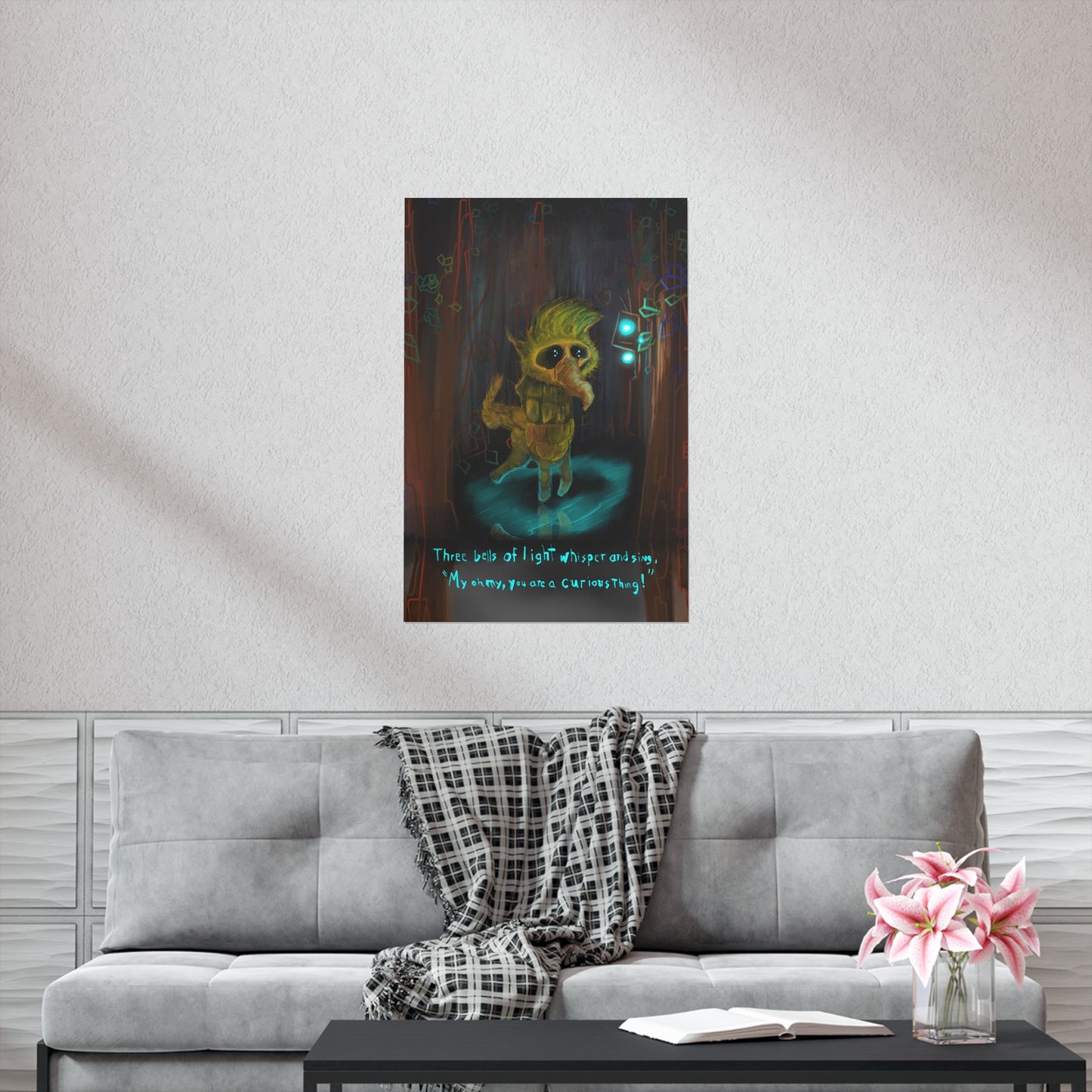 Storybook Page Premium Matte Vertical Poster