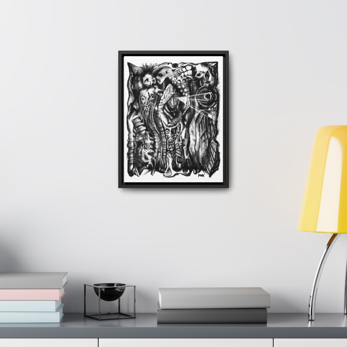 Enmeshment Ritual Framed Gallery Canvas Wrap