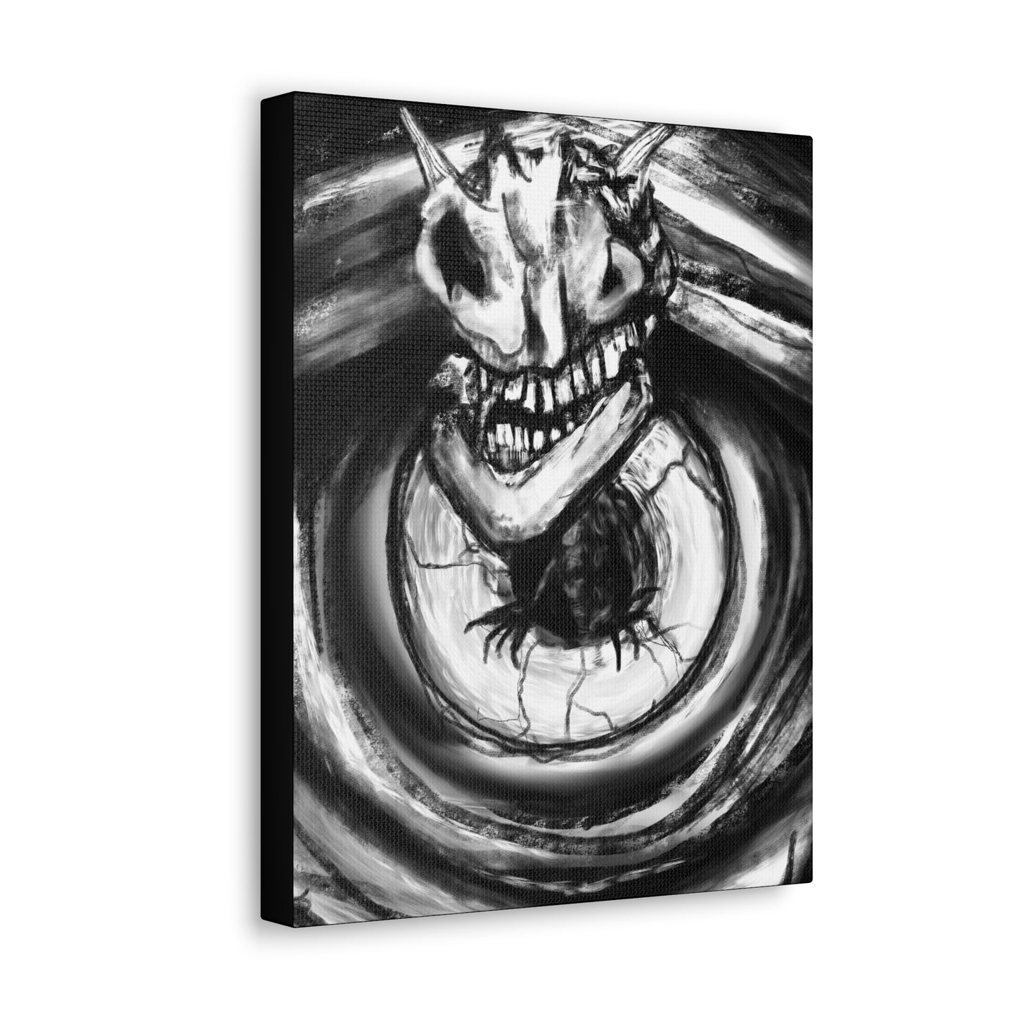 Devil In Your Eye Canvas Gallery Wrap