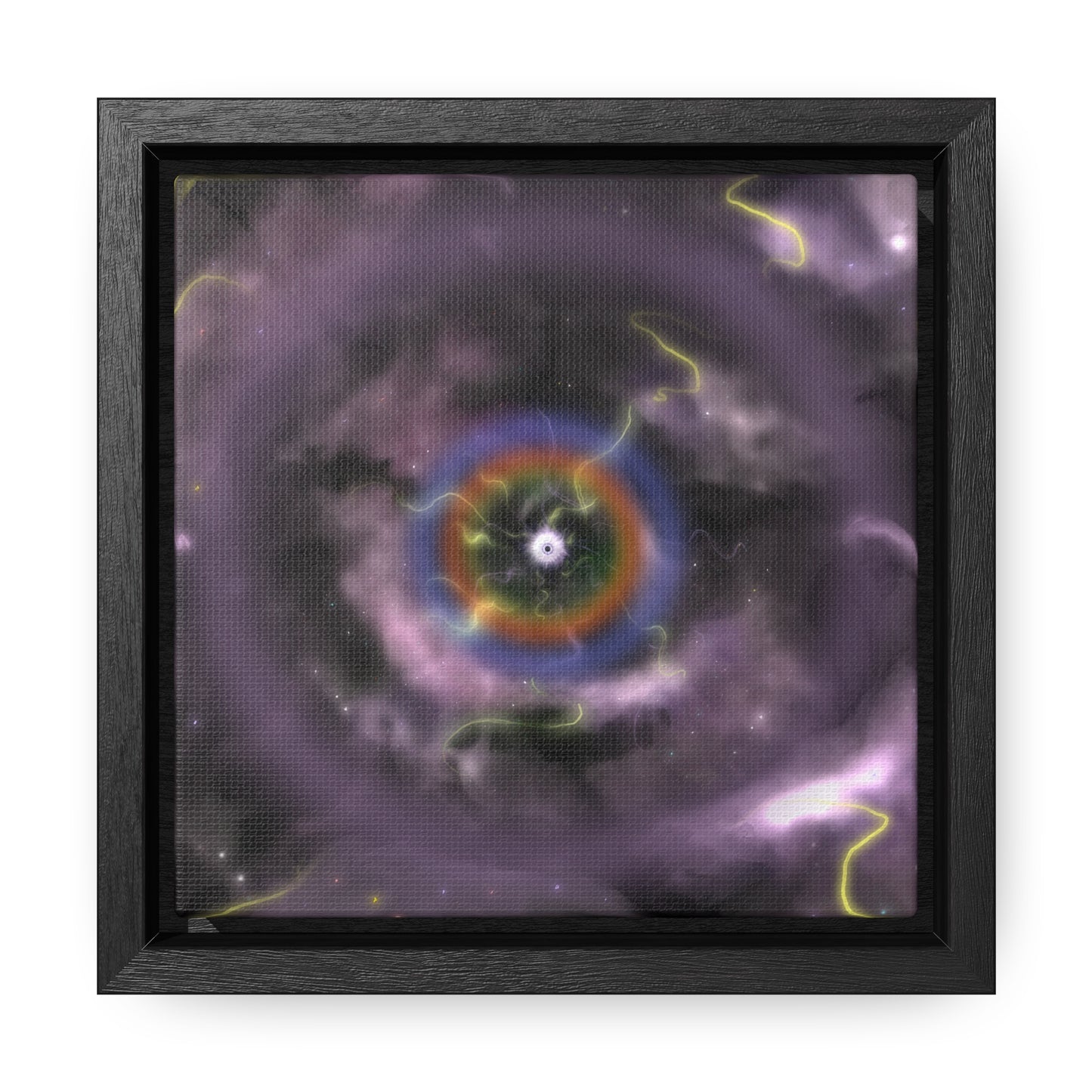 Eye of the Nebula Gallery Canvas Wrap With Square Frame