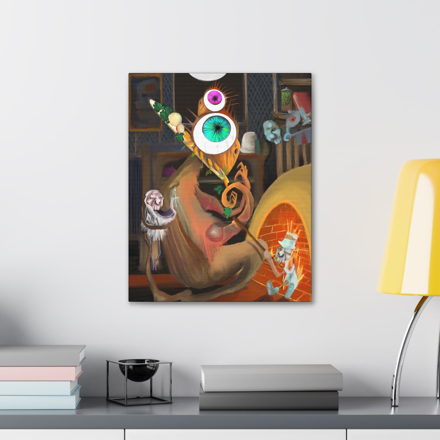 Bird Banquet Canvas Gallery Wrap