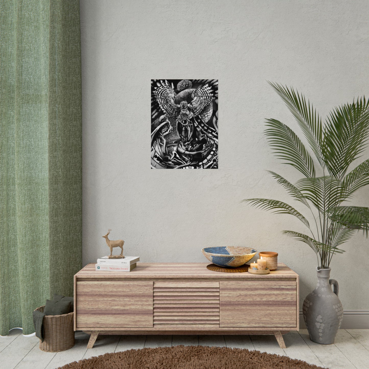 Shadows in a Dreamscape Rolled Poster