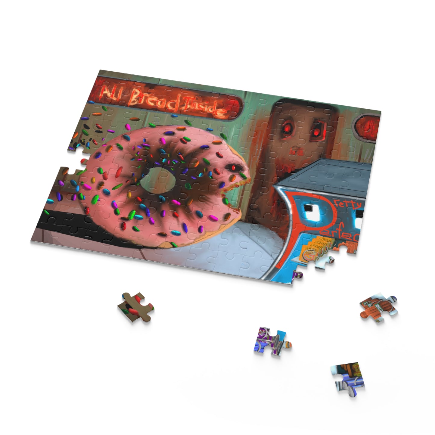 Baaad Donut! Puzzle (120, 252, 500-Piece)