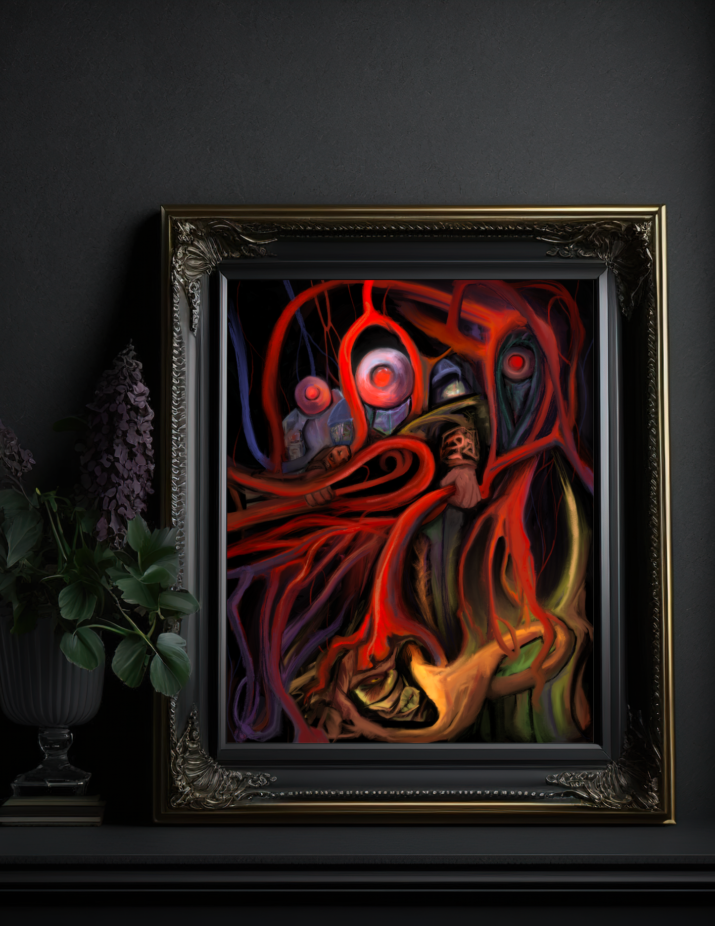 Blood Vessel Harvesters Art Print