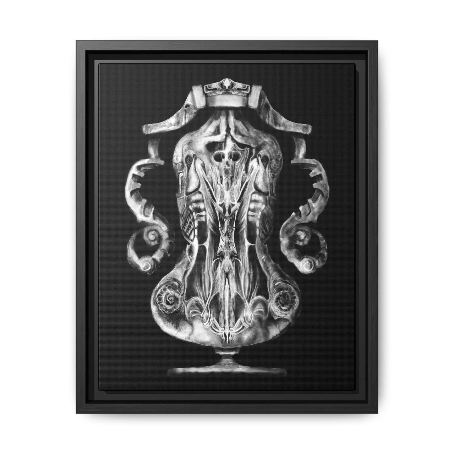 The Urn of the Spiteful Civilization Matte Canvas, Framed (Multi-color)