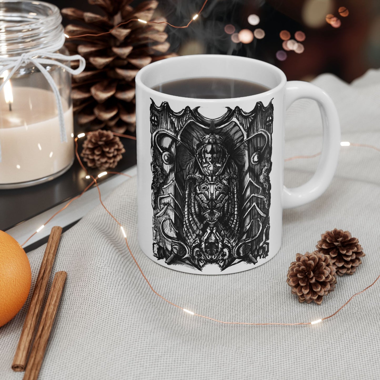 Cicada Abnormalis Ceramic Mug, (11oz, 15oz)