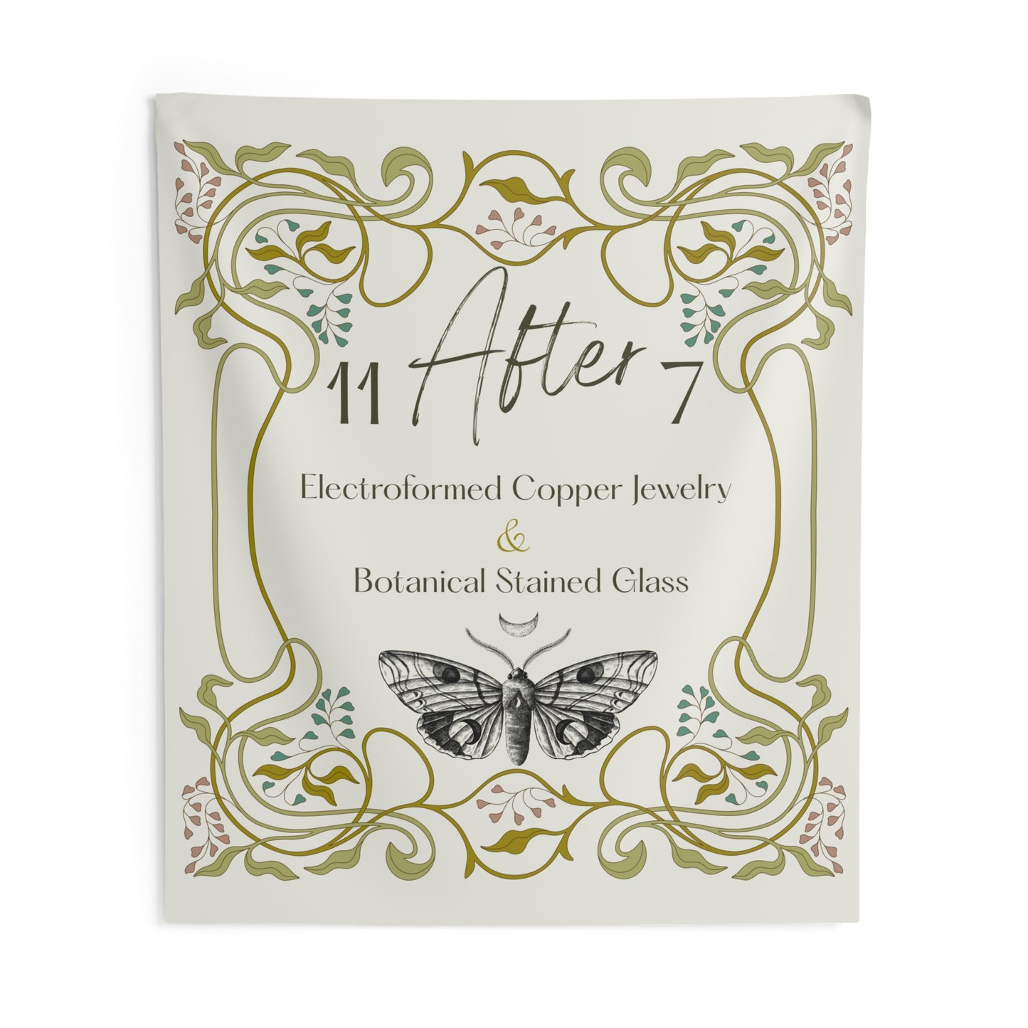 Indoor Wall Tapestry Moth 11/7