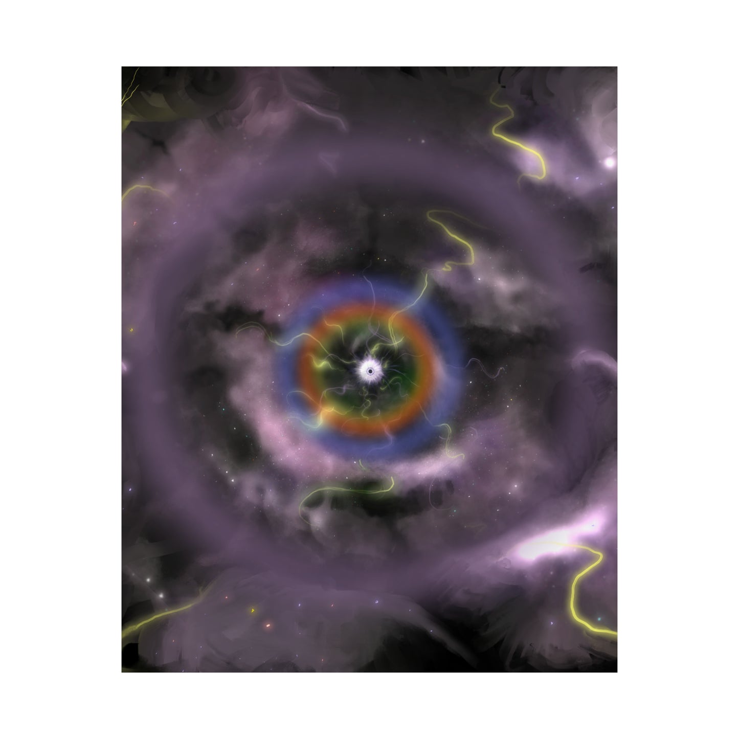 Eye of the Nebula Premium Matte Vertical Poster