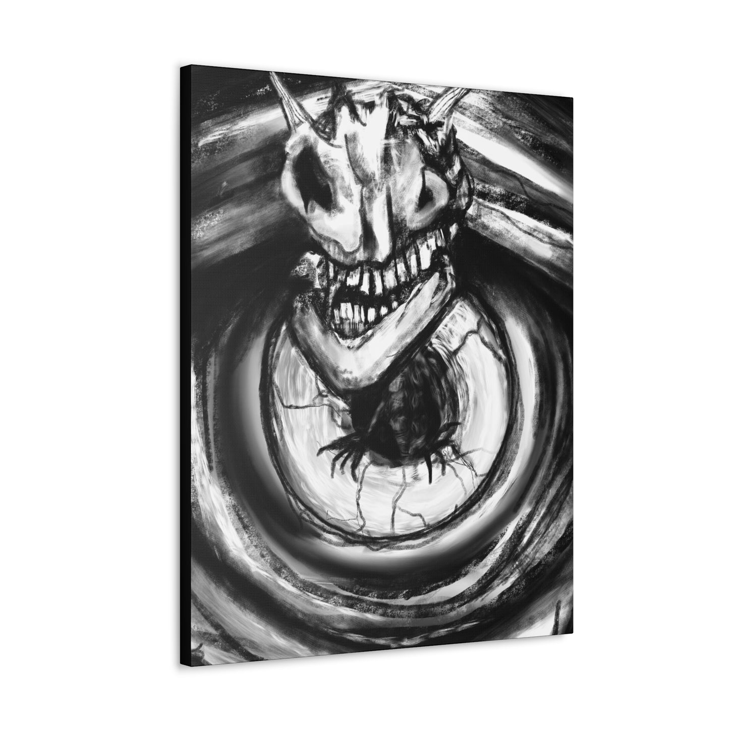 Devil In Your Eye Canvas Gallery Wrap
