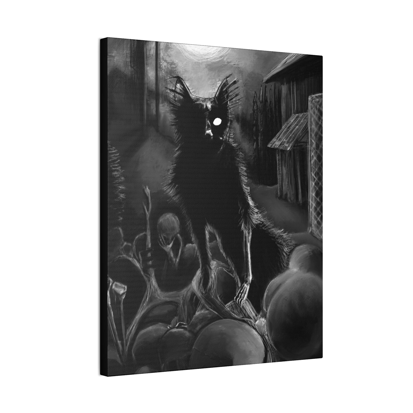 Accursed Canvas Stretched, 0.75"