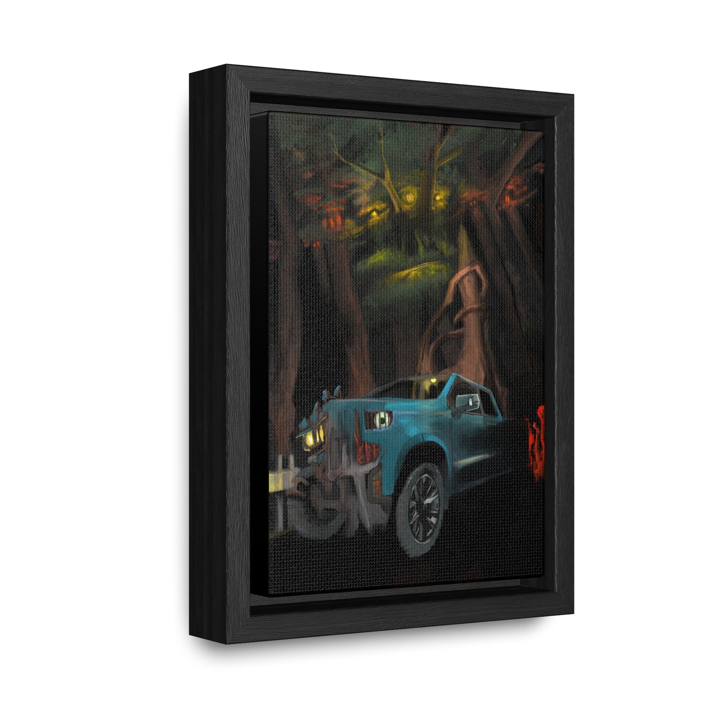 Breakdown Gallery Canvas Wrap with Vertical Frame