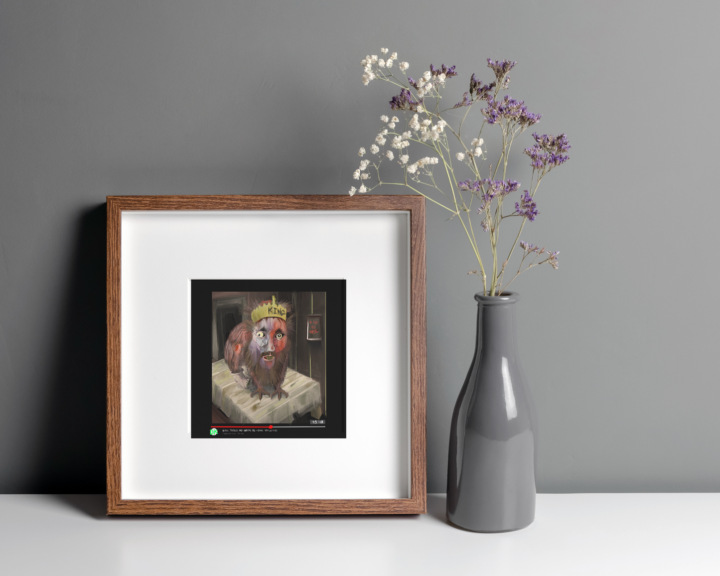 Drift King Art Print
