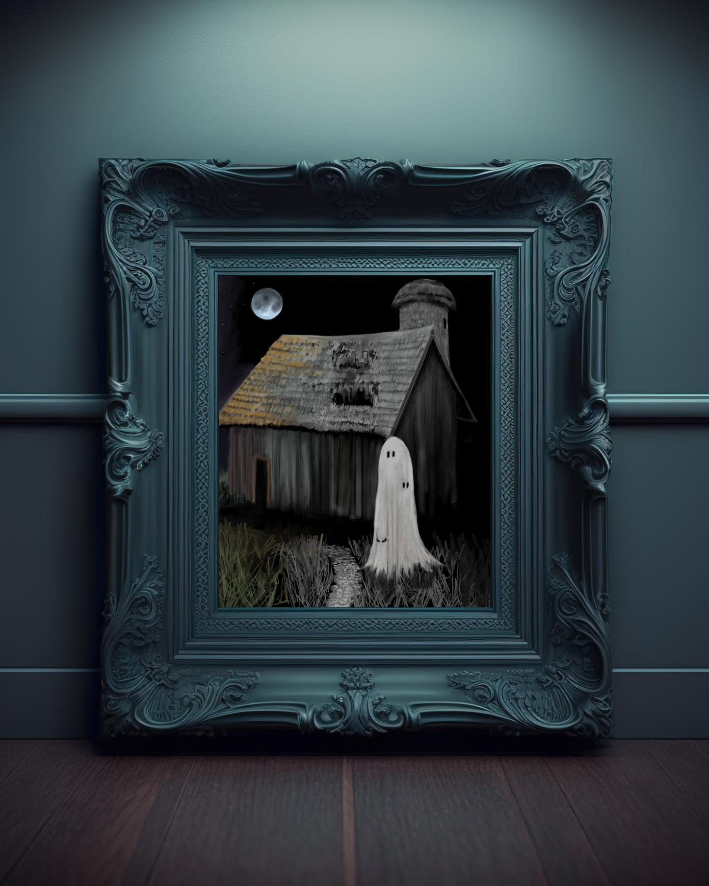 Haunted Barn Art Print