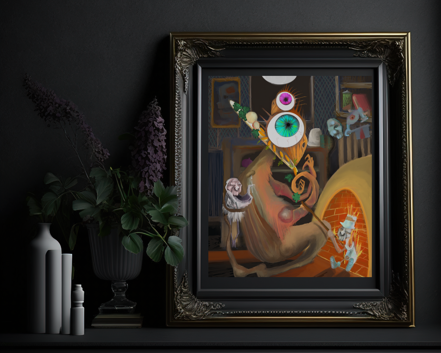 Bird Banquet Art Print