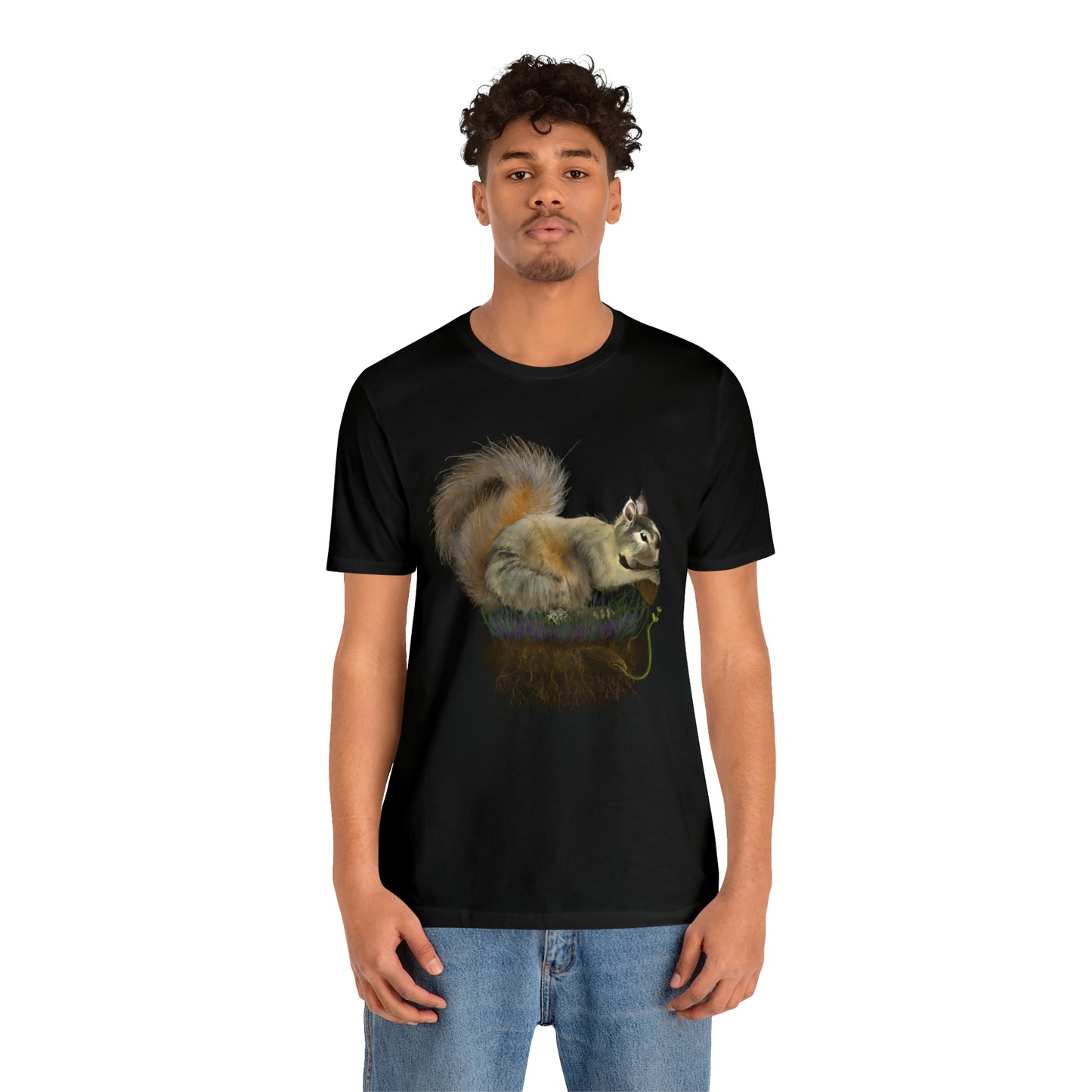 Fluffy Tree Planter Unisex Jersey Short Sleeve Tee