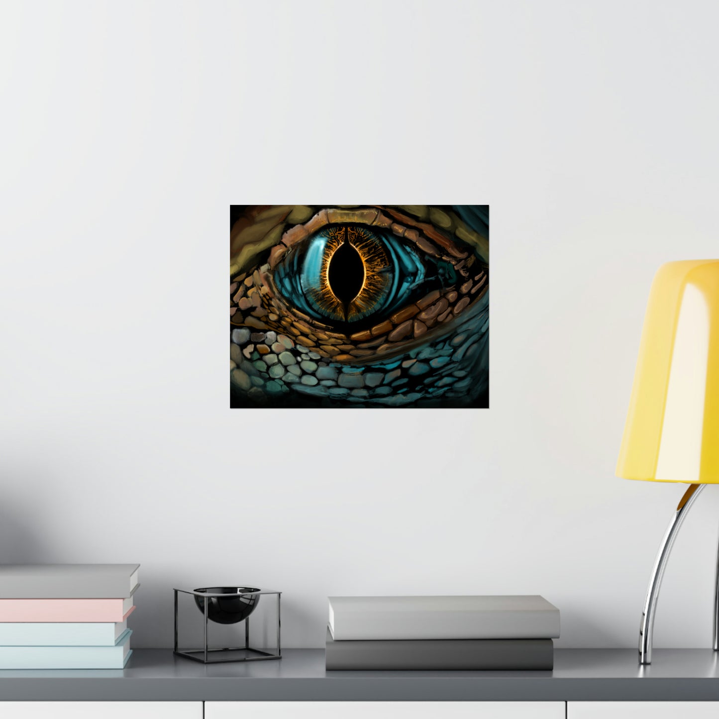 Ancient Eye Matte Horizontal Poster