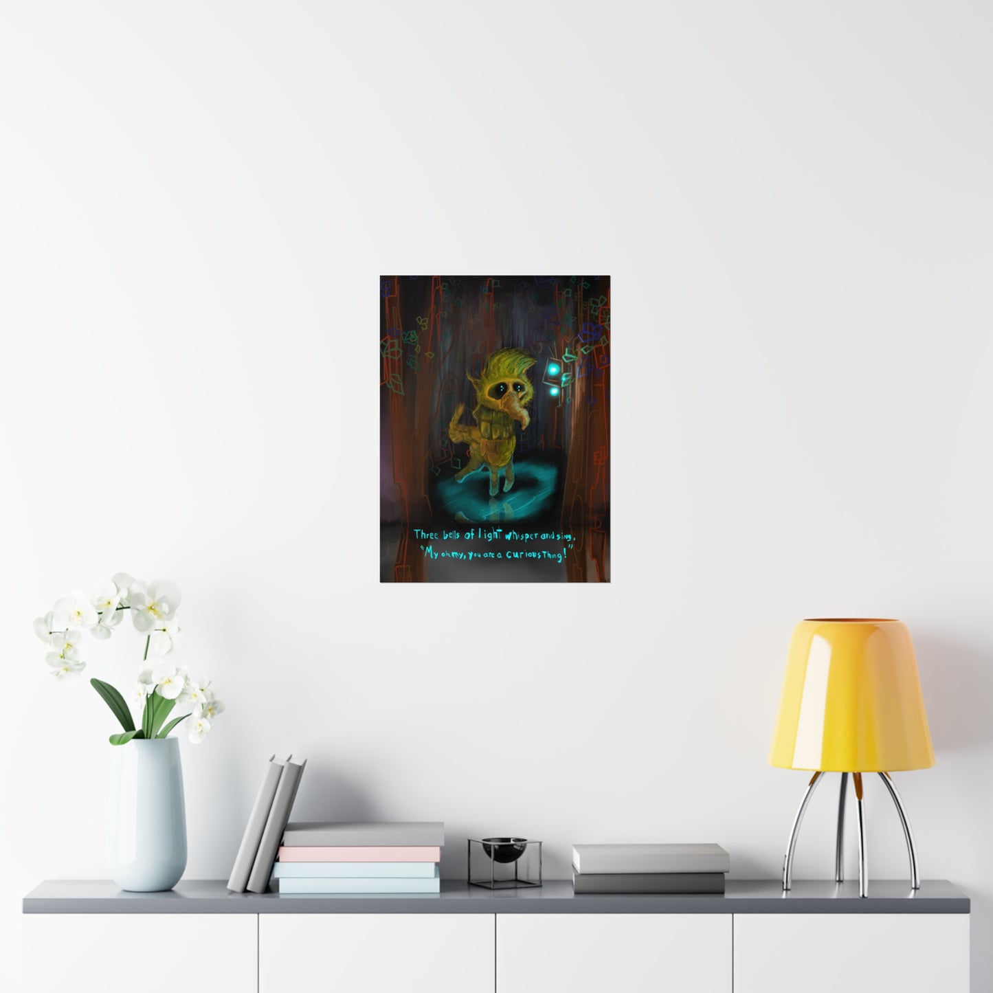 Storybook Page Premium Matte Vertical Poster