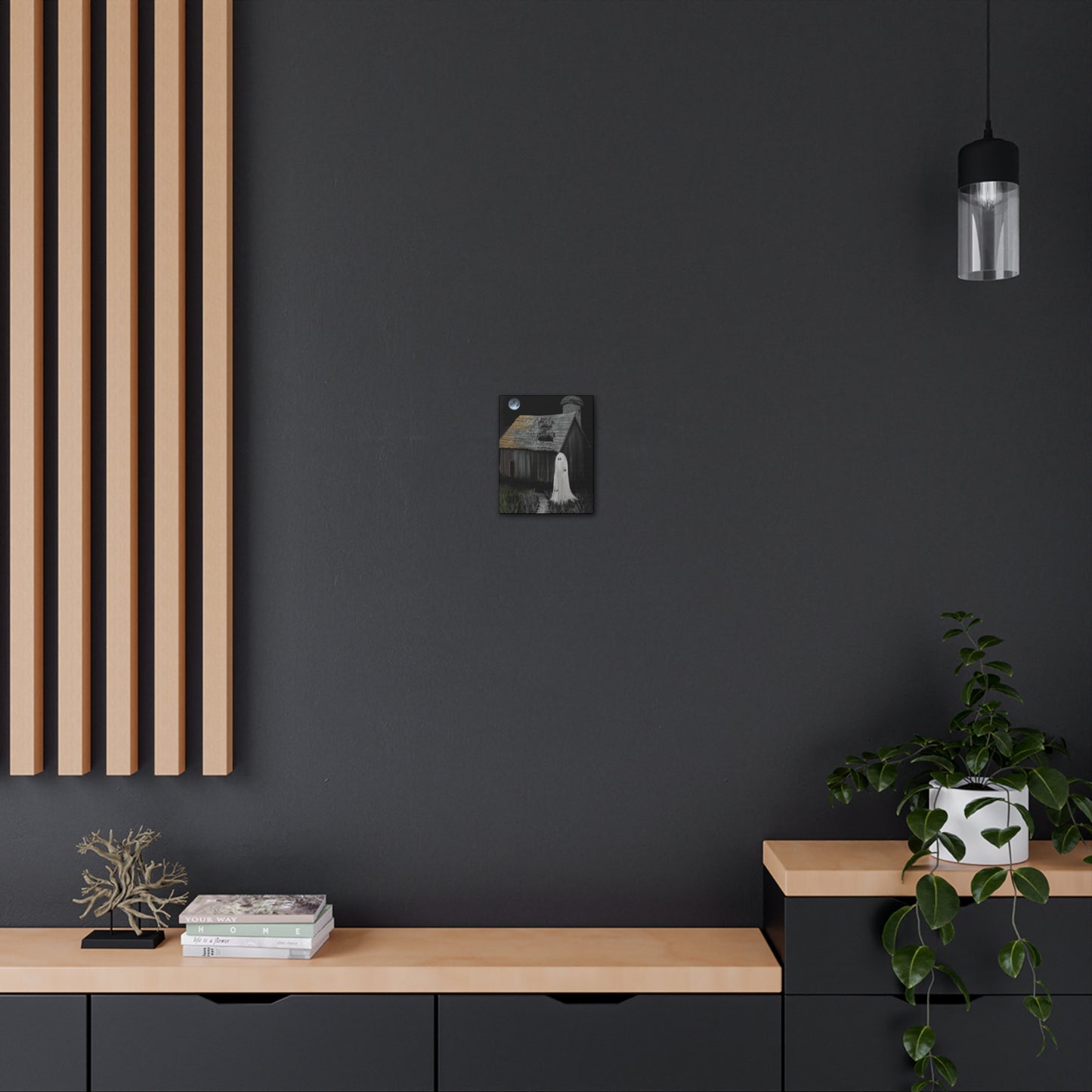 Haunted Barn Canvas Gallery Wrap