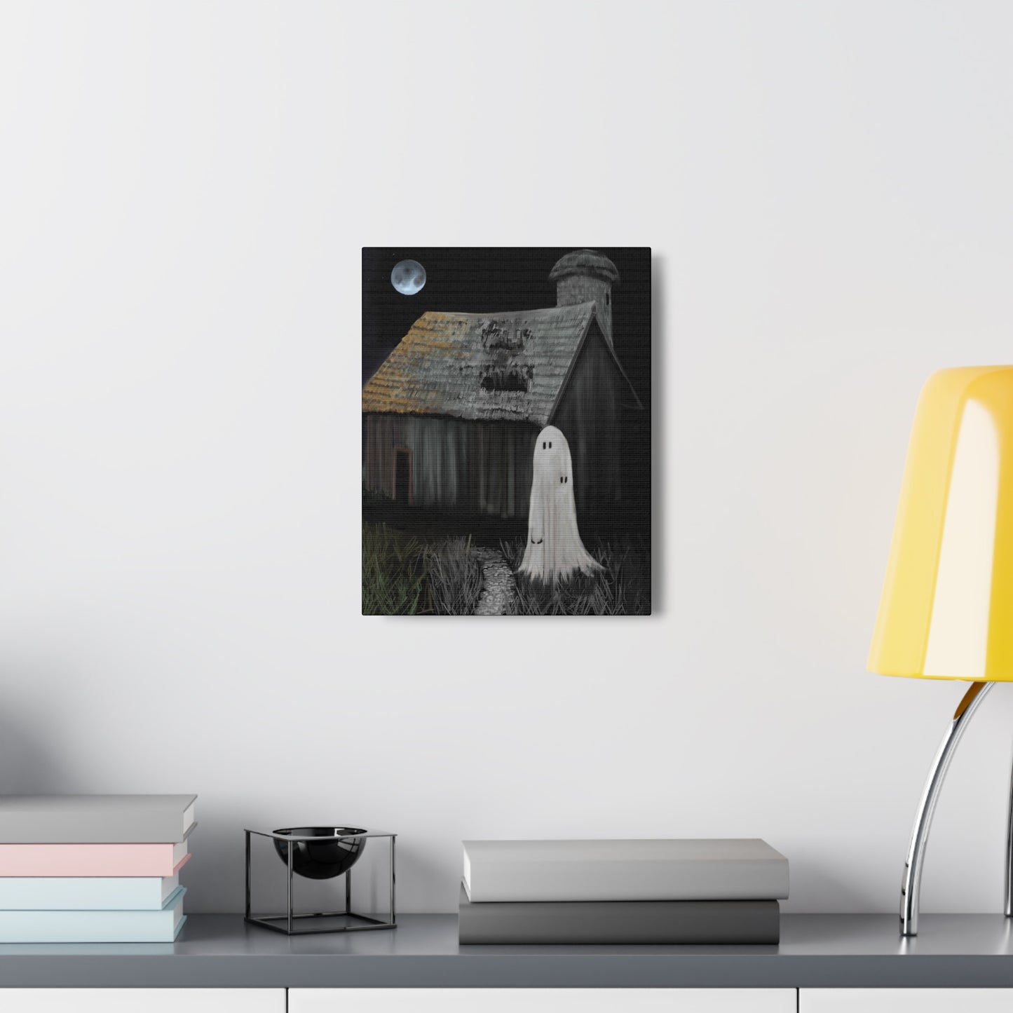 Haunted Barn Canvas Gallery Wrap