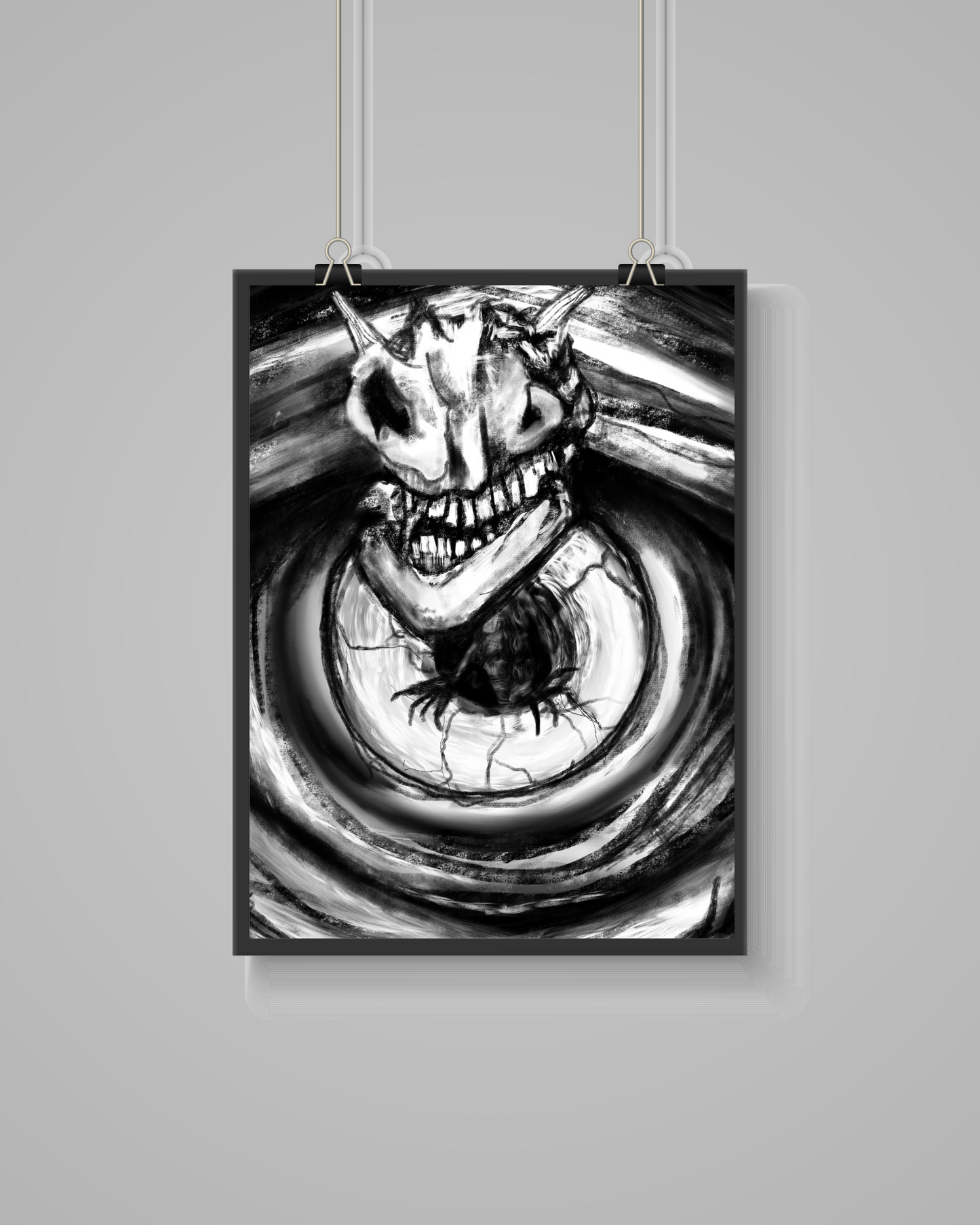 Devil In Your Eye Art Print