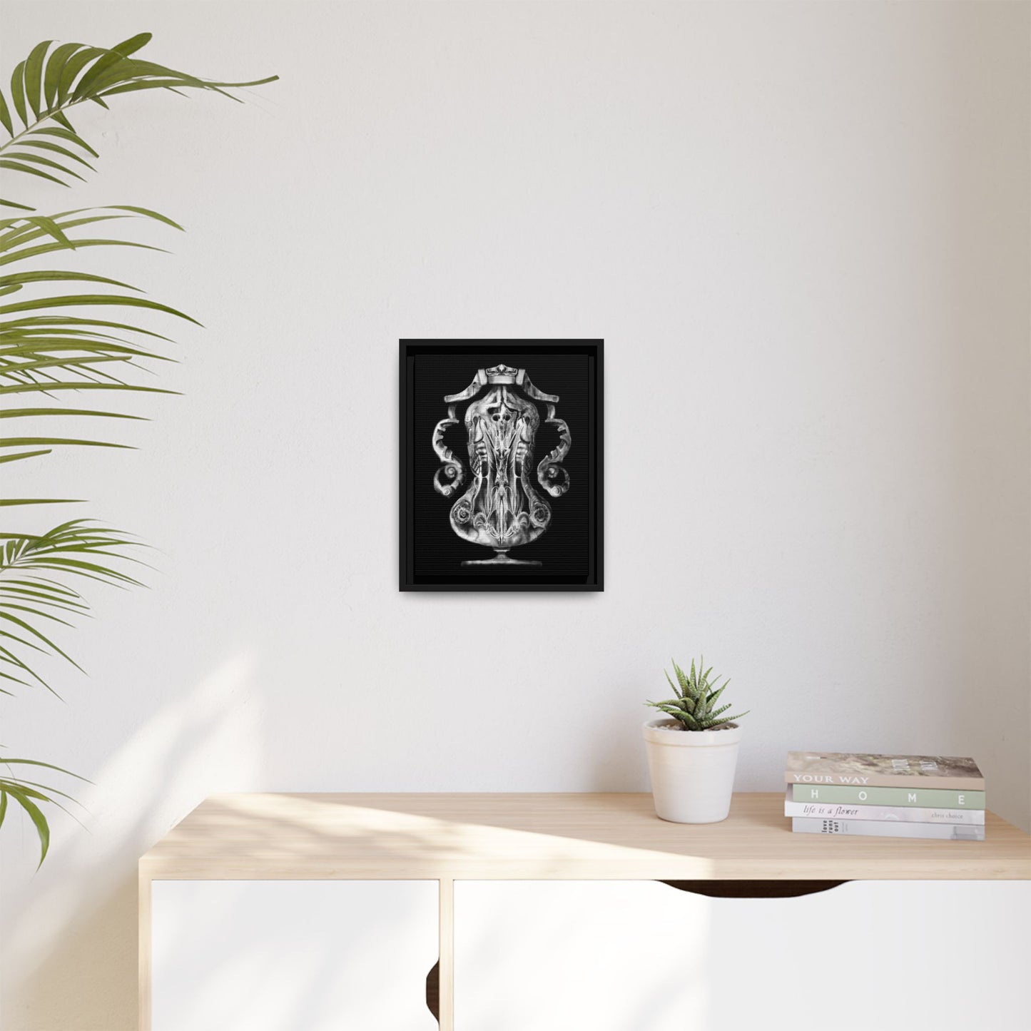 The Urn of the Spiteful Civilization Matte Canvas, Framed (Multi-color)