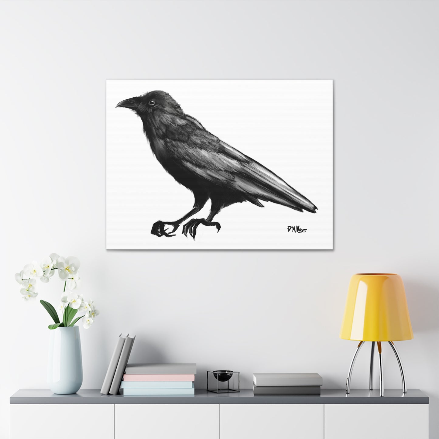 Raven Canvas Gallery Wrap