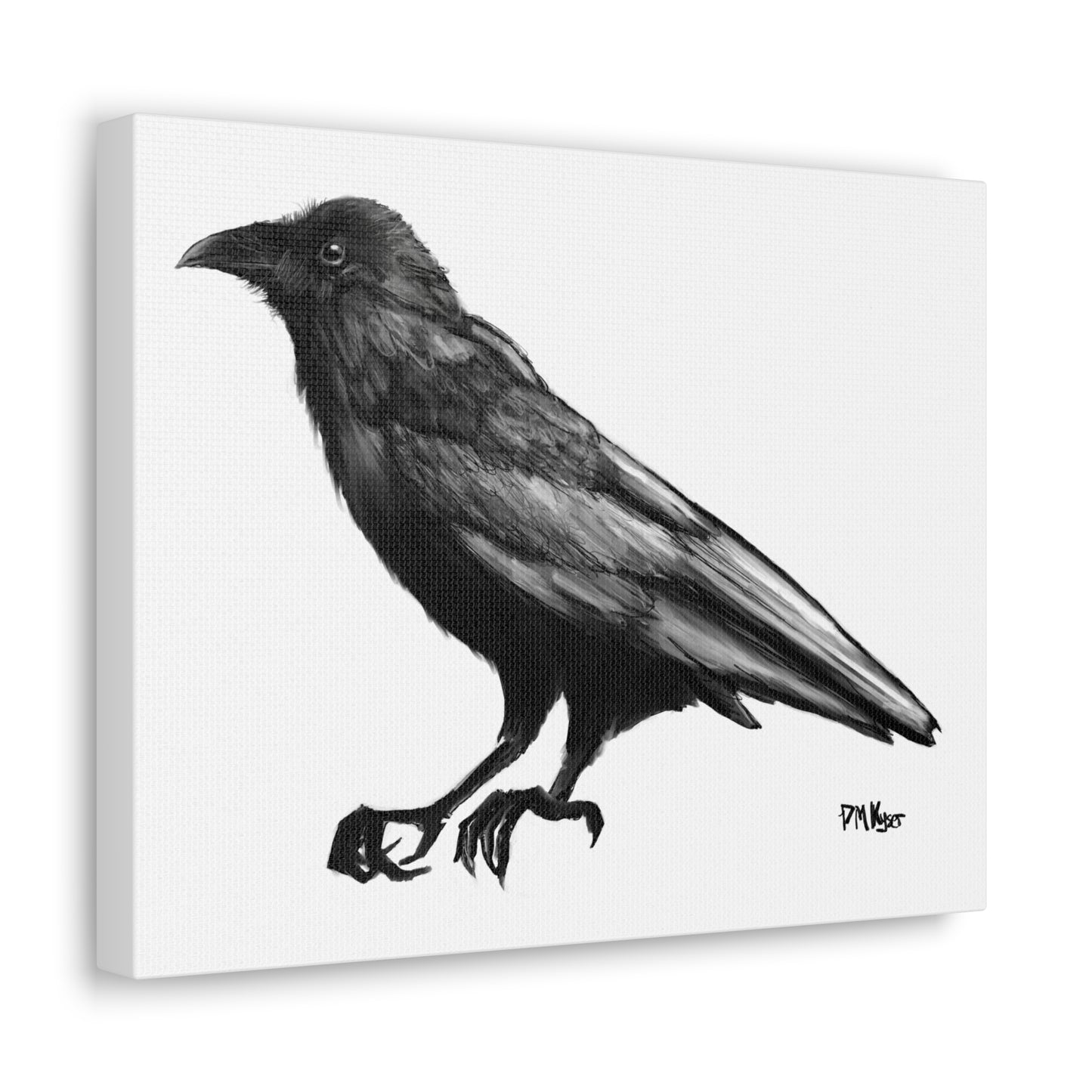 Raven Canvas Gallery Wrap